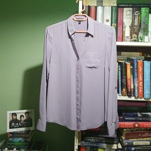 🌼 Lavender Button Down Blouse 🌼